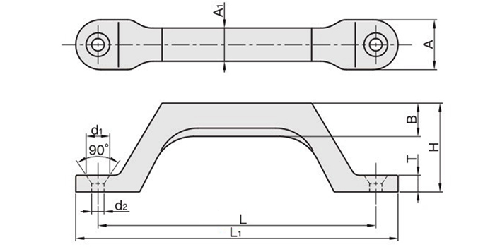 精密鑄造型拉手